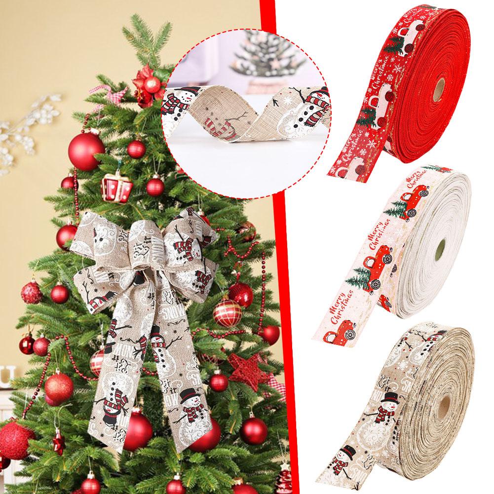 Cuộn Dây Ruy Băng 5cm Trang Trí Giáng Sinh s6x7