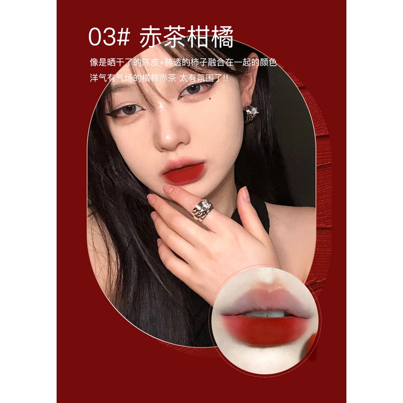 Pink Coco Son Kem Màu Lì Sợi Mềm Mịn Như Hoa Hồng Khô Làm Trắng Da Mặt