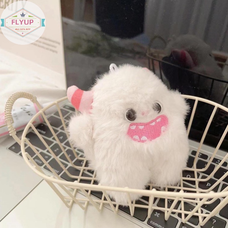 Flyup Thú Nhồi Bông Hình Thỏ / Quái Vật Dễ Thương Gắn Móc Khóa Ba Lô Cho Bé vn
