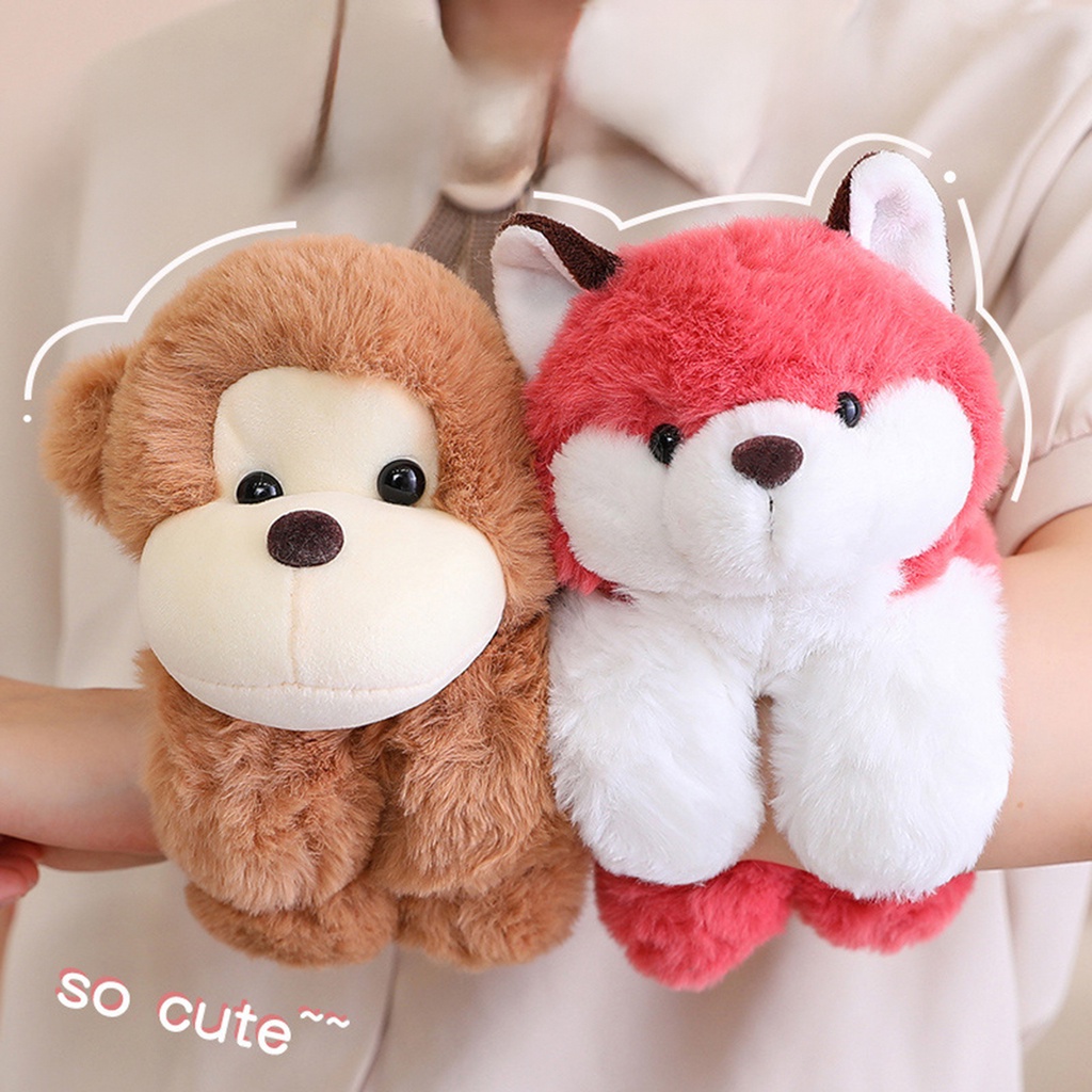 Kawaii Vòng Đeo Tay Phủ Lông Hình Động Vật capybara Quà Tặng Sinh Nhật Thanh Lịch Cho Bé