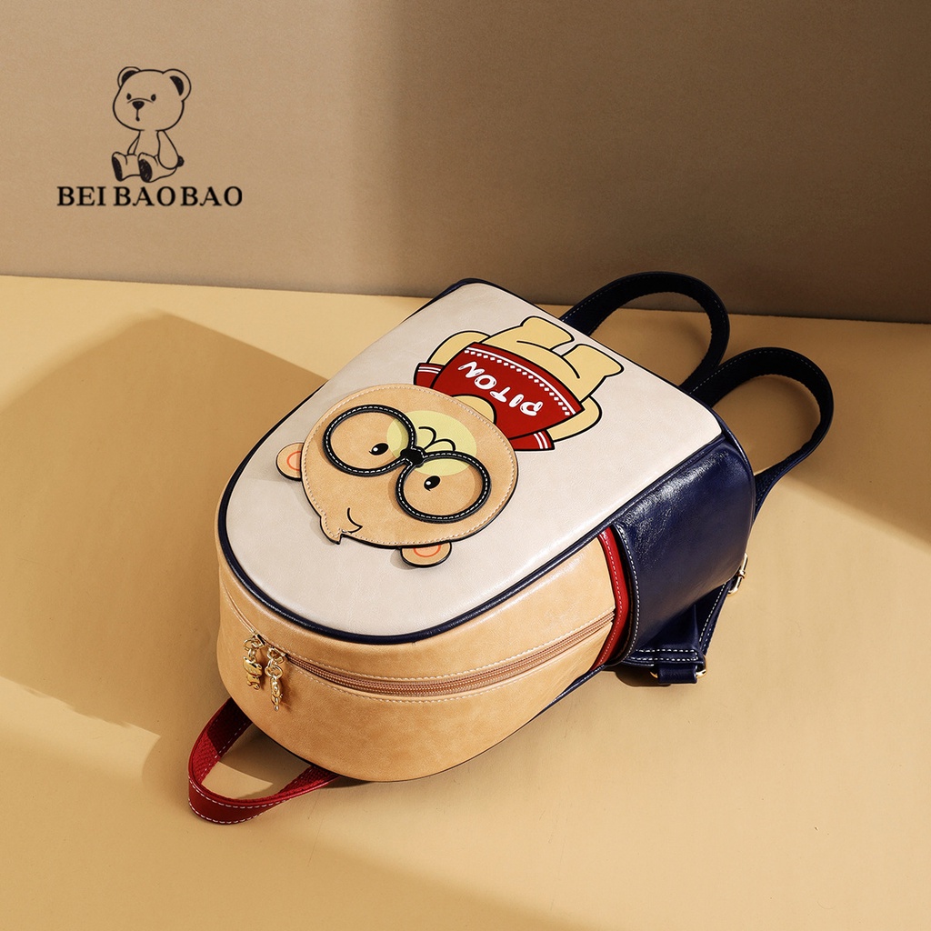 Thời Trang Ba Lô Đeo Vai Cỡ Lớn In Hình Gấu Dễ Thương