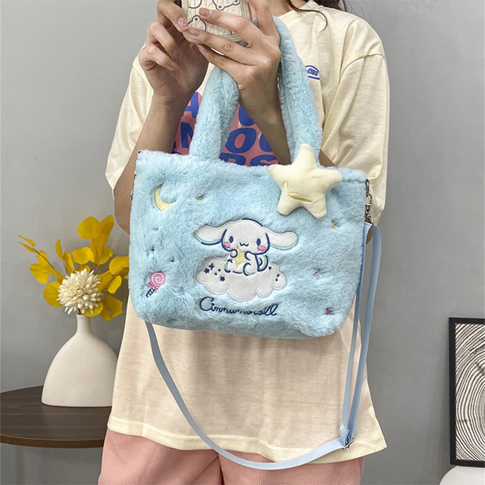 Ღ Túi Đeo Vai Sanrio Hoạt Hình Nhật Bản Sang Trọng Đựng Tiện Lợi Và Dễ Dàng Mang Theo Túi Đeo Vai Trẻ Em Xiên Túi Anime Túi Xách Mèo Satchel Nhỏ