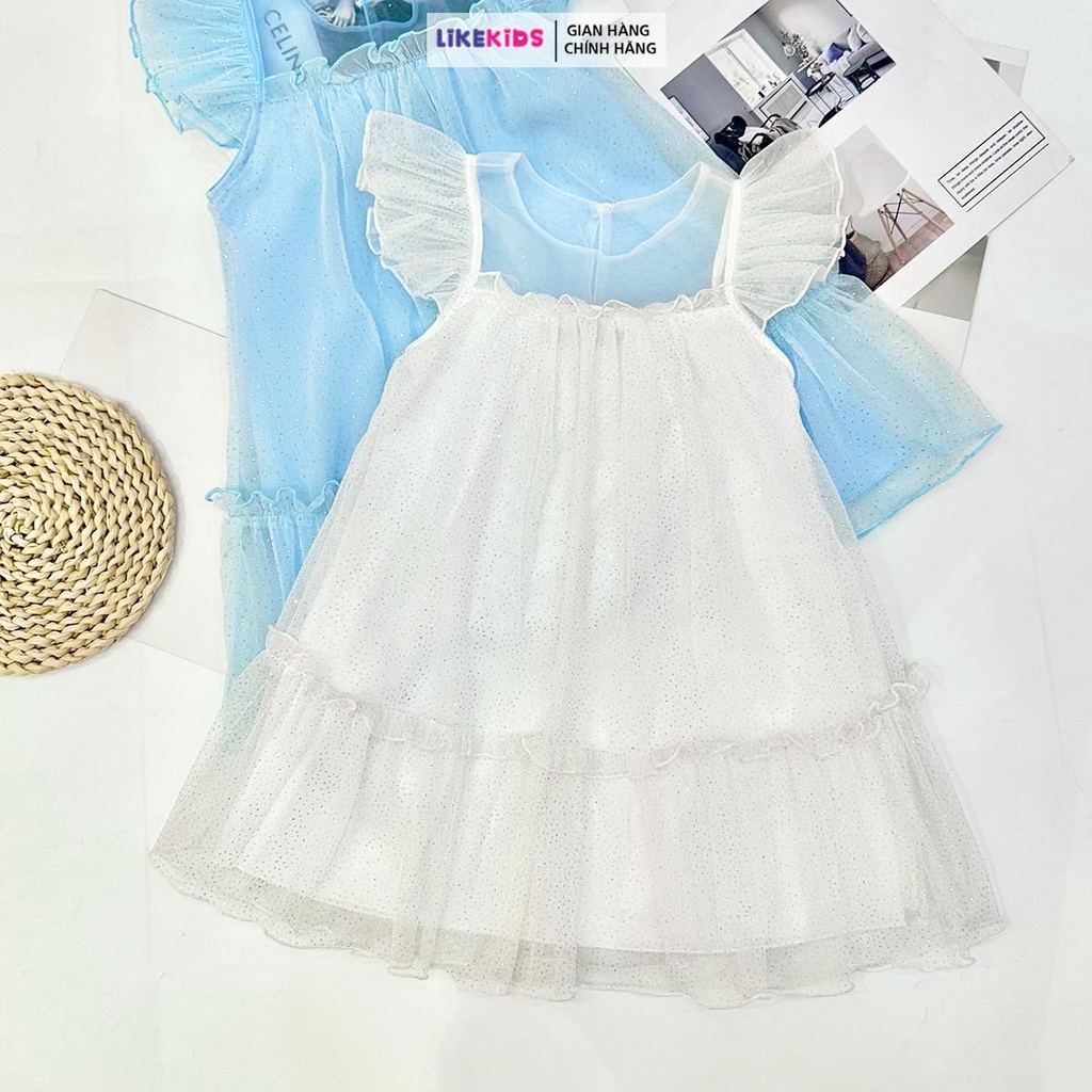 Váy bé gái kiểu dáng lưới dễ thương C26 _ LikeKids