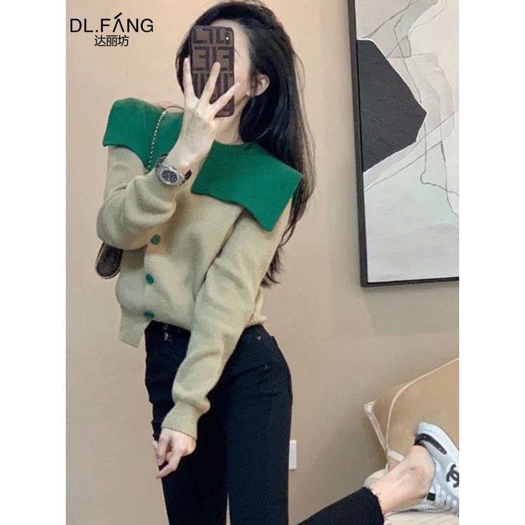 Màu Sắc Áo Khoác cardigan Dáng Ôm Màu Sáng Phong Cách Hàn Quốc Thời Trang Thu Đông 2023 Cho Nữ