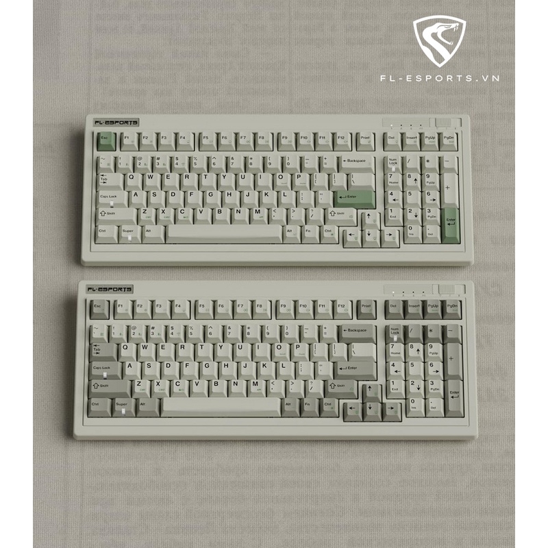 Bàn Phím Cơ FL-Esports OG98 3 modes hotswap mạch xuôi