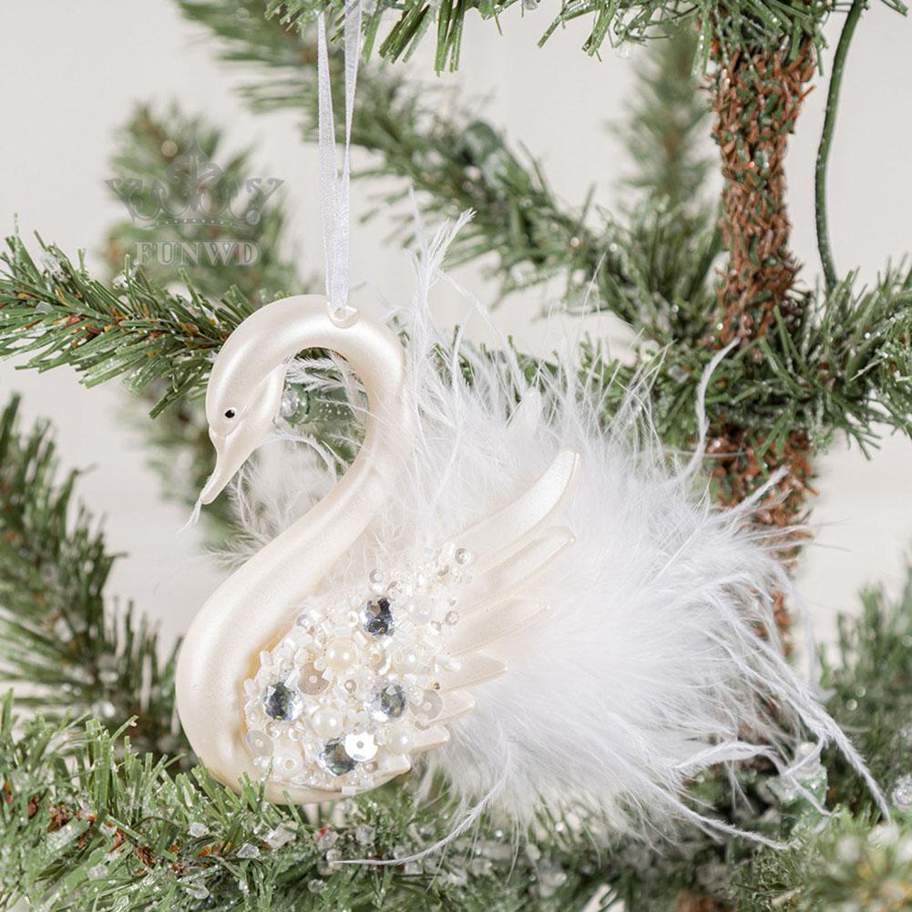 Christmas Decoration Christmas Tree Pendant Cm Exquisite Handmade Feathers