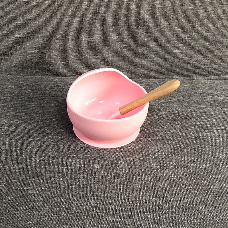 Bộ Bát Ăn Bằng silicone Cho Bé