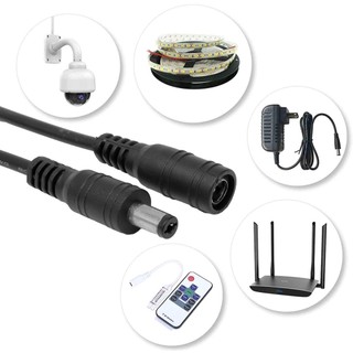 Dc Đầu Nối Dây Đèn led 2.1 * 5.5mm Cho cctv camera