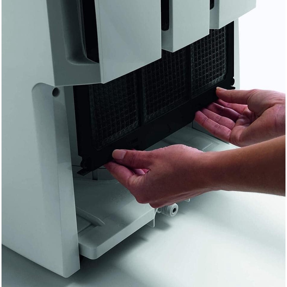 Máy Hút Ẩm DELONGHI DD230P, Điều Hòa Không Khí, Dung Tích 30L, Cho Phòng 150m2, Nhập Đức, BH 12 Tháng, Shop Hàng Đức