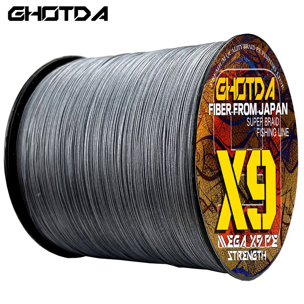 Gohotda Cuộn Dây Câu Cá 12 / 9 Sợi pe 300m 500m 20-120lb Siêu Bền Chất Lượng Cao