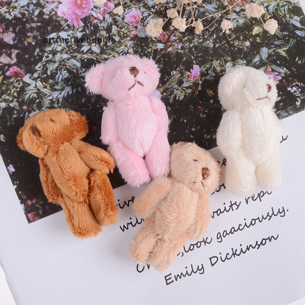 Atvn Búp Bê Gấu Bông mini 6Cm Mềm Mại Xinh Xắn