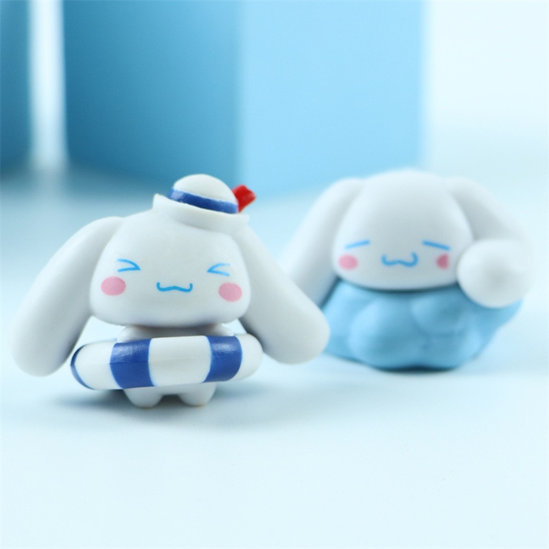 Set 5 Đồ trang trí Nhân Vật Phim Hoạt Hình sanrio Đáng Yêu