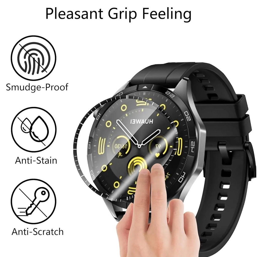 Miếng Dán 9d Bảo Vệ Màn Hình Đồng Hồ huawei gt4 46mm 41mm