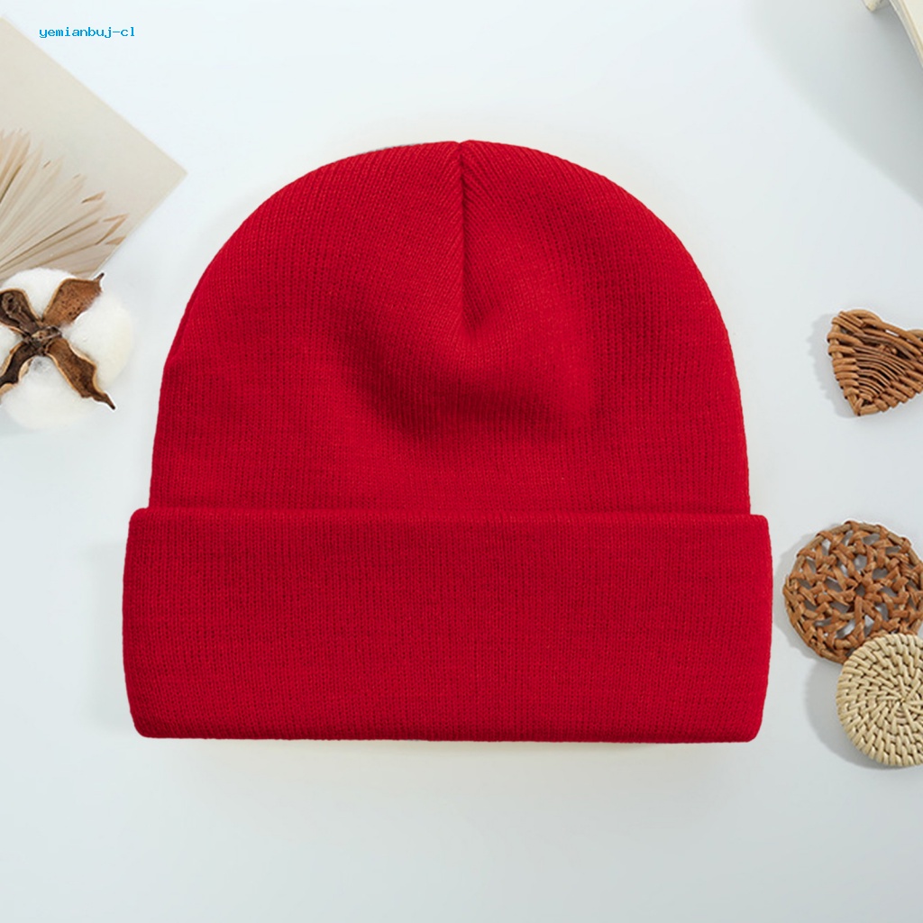 Yemianbuj Mũ beanie Dệt Kim Không Vành Mềm Mại Ấm Áp Thời Trang Mùa Đông Cho Nam Và Nữ Hoạt Động Ngoài Trời