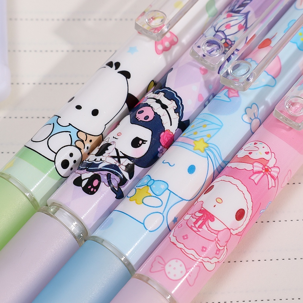 SANRIO Dễ Thương Bộ Bút Chì Ngòi 0.5mm Kèm Lõi Thay Thế Hình melody Đáng Yêu