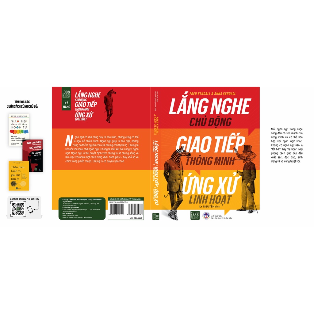 Sách - Lắng nghe chủ động, giao tiếp thông minh, ứng xử linh hoạt