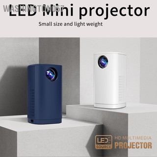 Washington057 Máy Chiếu Mini 1080P 16 Đến 100in Điều Khiển Từ Xa Loa Kép Di Động Cho Gia Đình Ngoài Trời 100‑240V