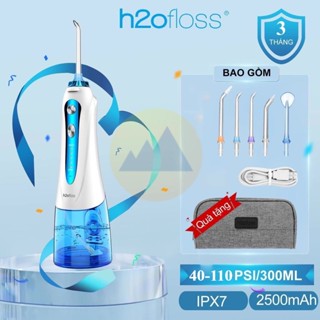 Máy tăm nước H2OFloss HF6 , HF-9P  Lỗi 1 đổi 1, Bảo hành đổi mới , có túi đựng