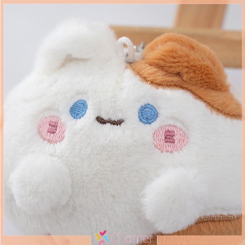 Móc Khóa Hình Mèo Bông Đuôi Dài Dễ Thương Chất Lượng Cao Mới