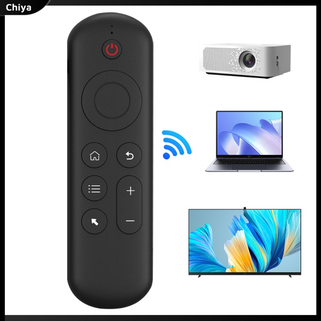 Bàn Phím mini Điều Khiển Từ Xa Không Dây usb + Chuột Bay m5 Chế Độ Kép Phát Sáng & Phát Sáng