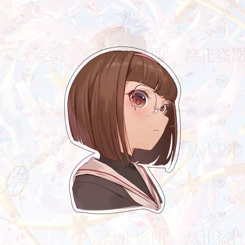 Trâm Cài Áo acrylic Họa Tiết Hoạt Hình Thủ Lĩnh Thẻ Bài sakura