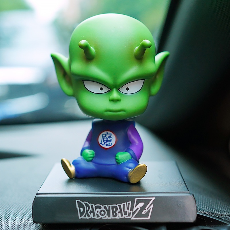 Mô Hình Nhân Vật son goku krillin majin buu Picolo Trong Phim Bảy Viên Ngọc Rồng Lắc Đầu Dễ Thương Trang Trí Nội Thất Xe Hơi