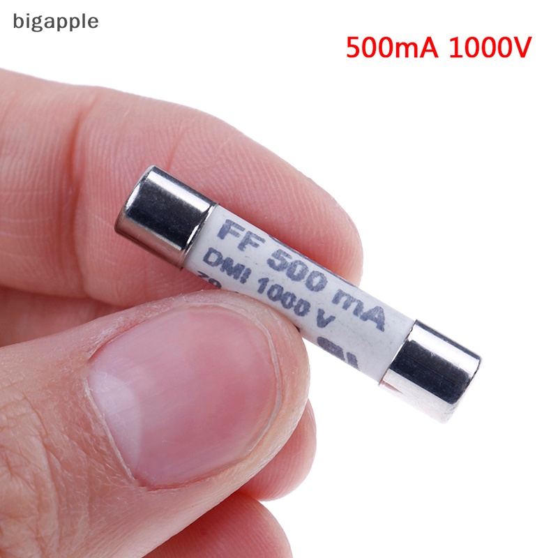 1 Cầu Chì 0.5a 500ma 1000v f15b f17b f18b 6.3x32mm