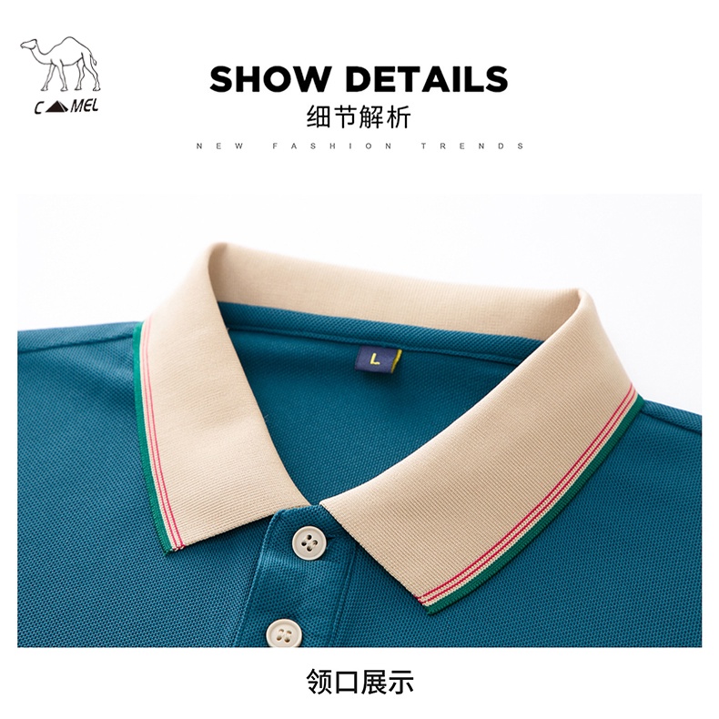 Áo polo Dài Tay 100% cotton Thời Trang Mùa Thu Dành Cho Nam