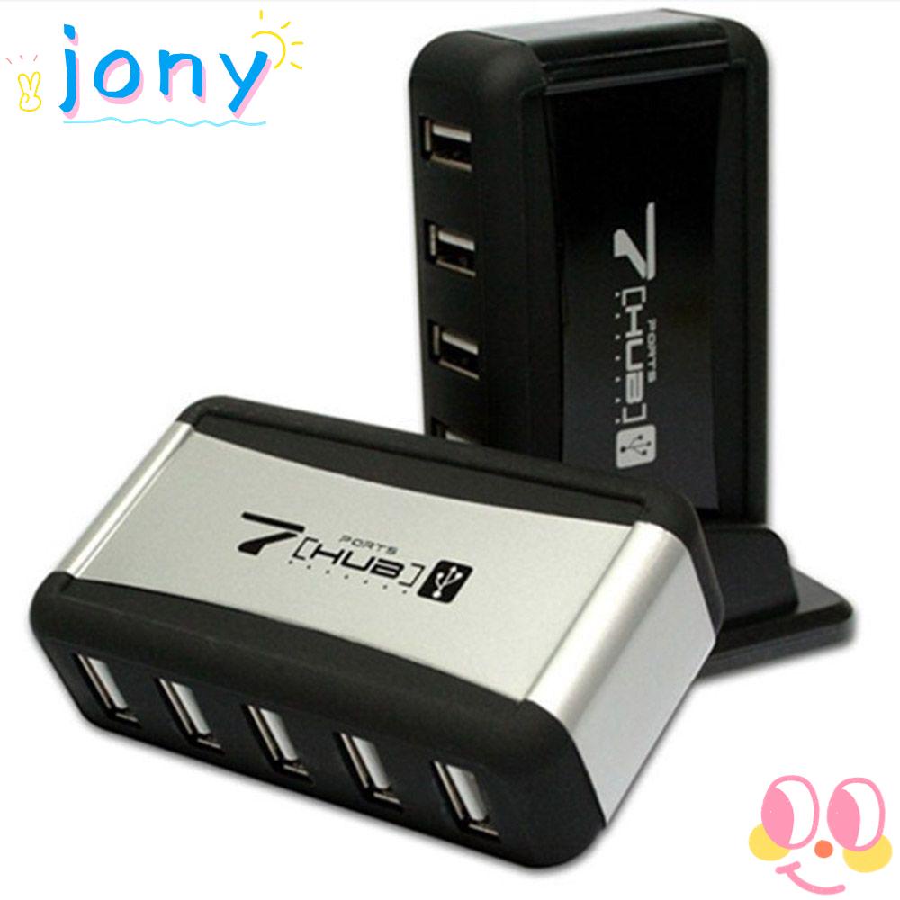 Bộ Chia 7 Cổng Usb Kèm Dây Cáp Nguồn AC