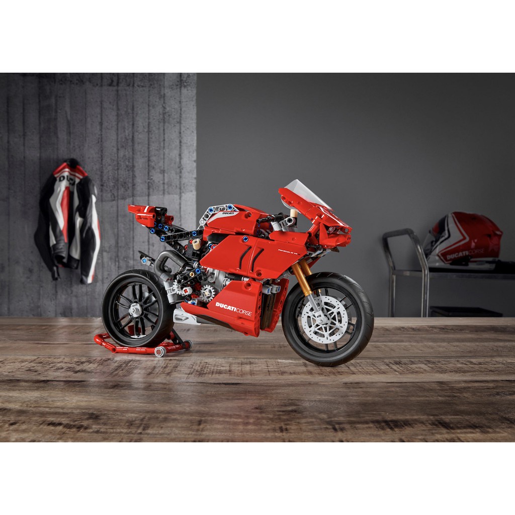 Lego HaHa - Lego Technic - Siêu xe Ducati Panigale V4 R - 42107