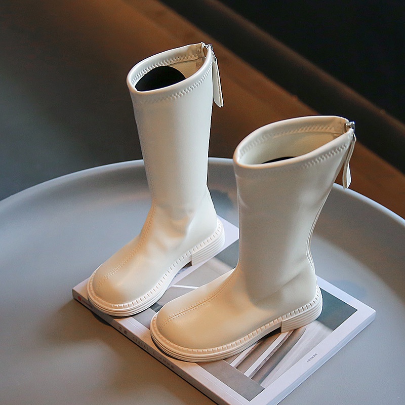 Giày Boot Phong Cách Hàn Quốc Thời Trang Dành Cho Bé Gái