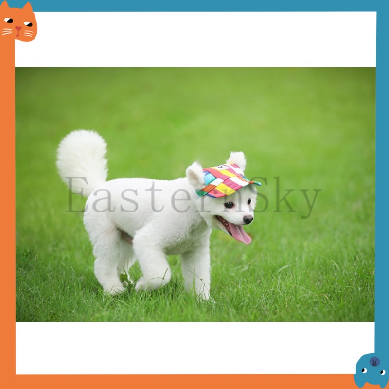 Nón Lưỡi Trai Vải Canvas 12 Kiểu Cho Thú Cưng