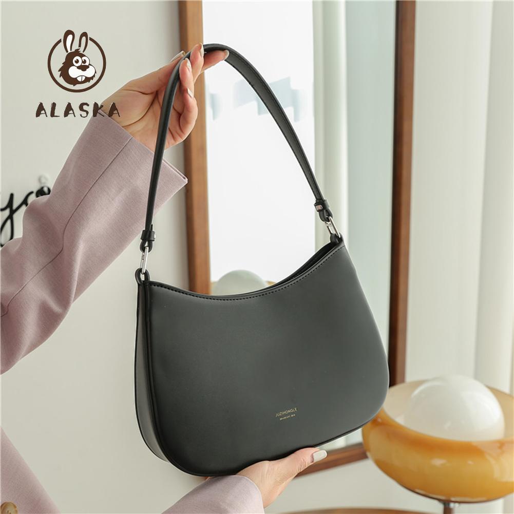 Túi Đeo Chéo Vai Bằng Da pu Màu Trơn Thời Trang Dành Cho Nữ