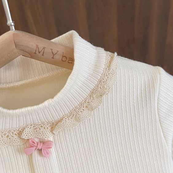 Áo Cổ Lọ Thiết Kế Mới Thời Trang Mùa Thu Đông 2023 Dành Cho Bé Gái