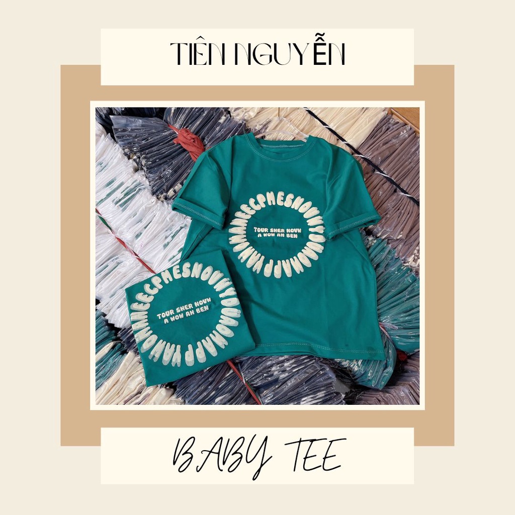 ÁO THUN PHOM BABY TEE A40 BIG SIZE 55-90KG