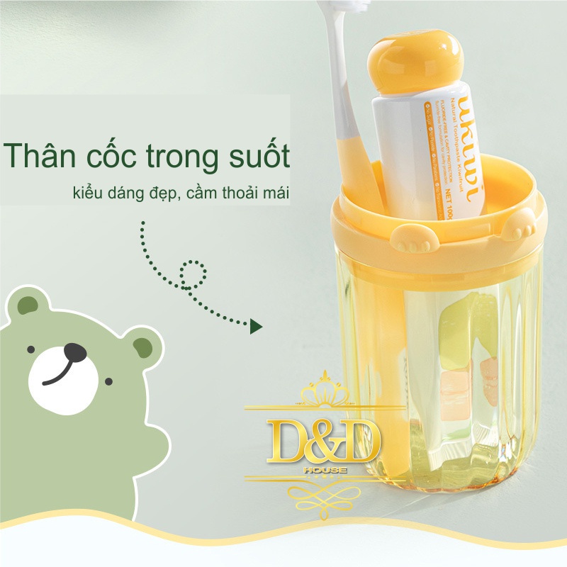 Hộp tiện ích du lịch ETRAVEL dành cho trẻ em -5.2- đựng bàn chải, kem đánh răng