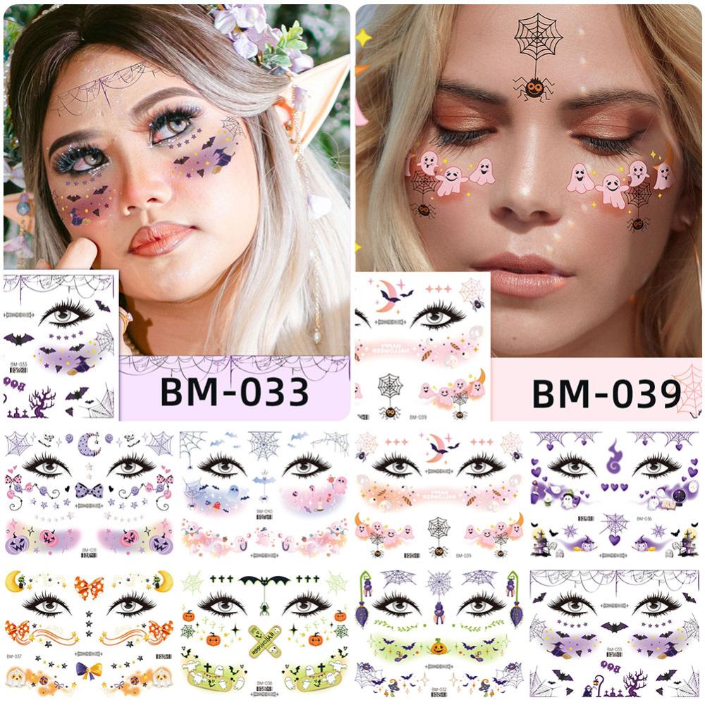 Sms Hình Xăm Dán Chống Thấm Nước Họa Tiết Giáng Sinh Dễ Thương n8r1