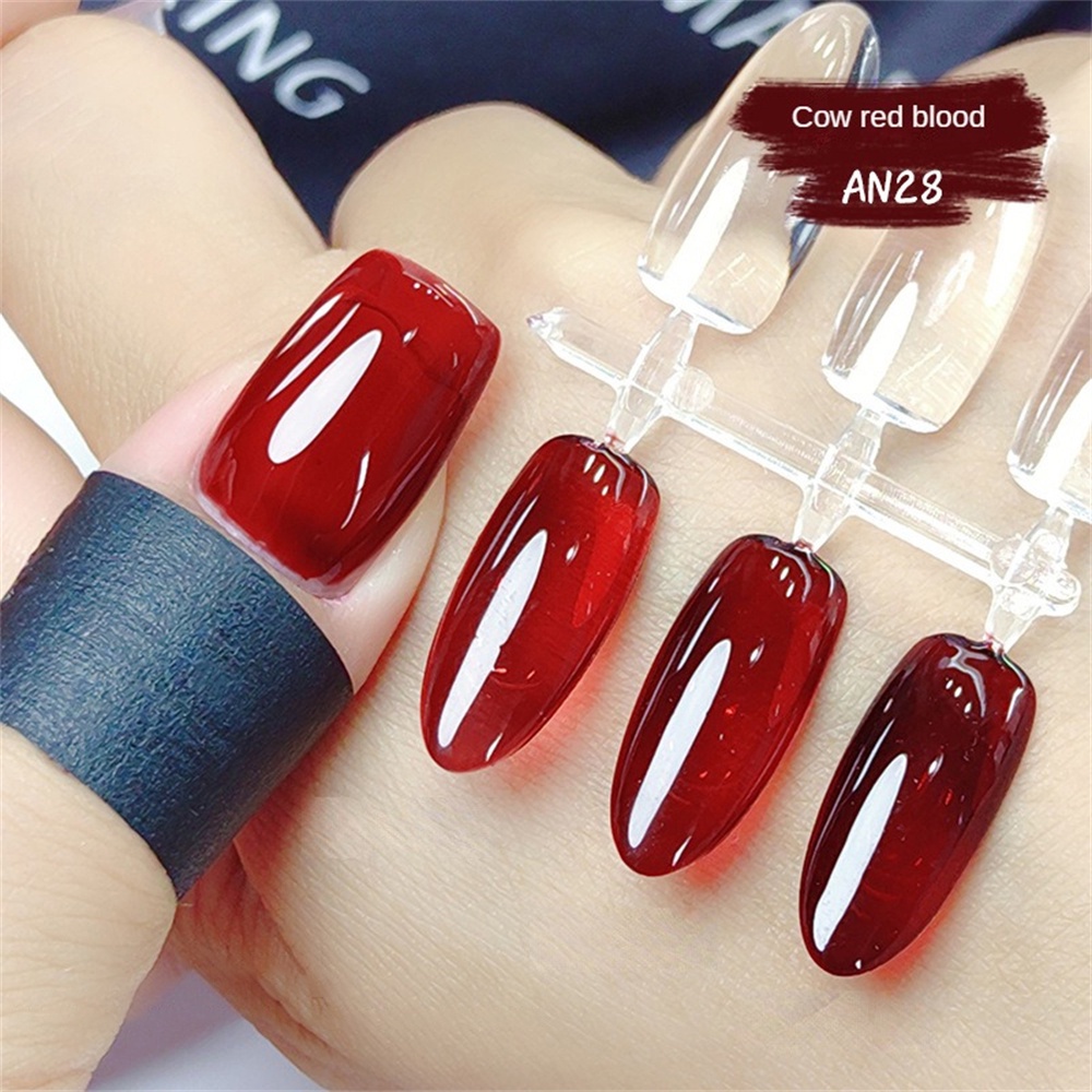 Elano 2023 Mới Mùa Thu Đông Maillard Màu Nhanh Khô Lâu Chống Thấm Nước Sơn Móng Tay Nail Shop Đặc Biệt Trị Liệu Bằng Ánh Sáng Keo Qusl