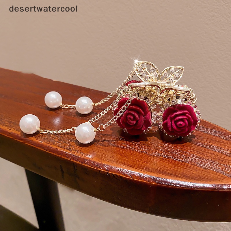 Dfvn Kẹp Tóc Đuôi Ngựa Bằng Kim Loại Đính Đá Thời Trang Thanh Lịch Dành Cho Nữ martijn