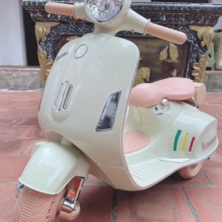 Xe máy điện vespa xw 02 có kết nối bltoot cho bé