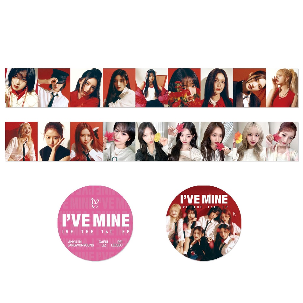 Kpop straykids - Hình Dán Hỗ Trợ album I 'Ve mine Băng washi Hình Ngôi Sao