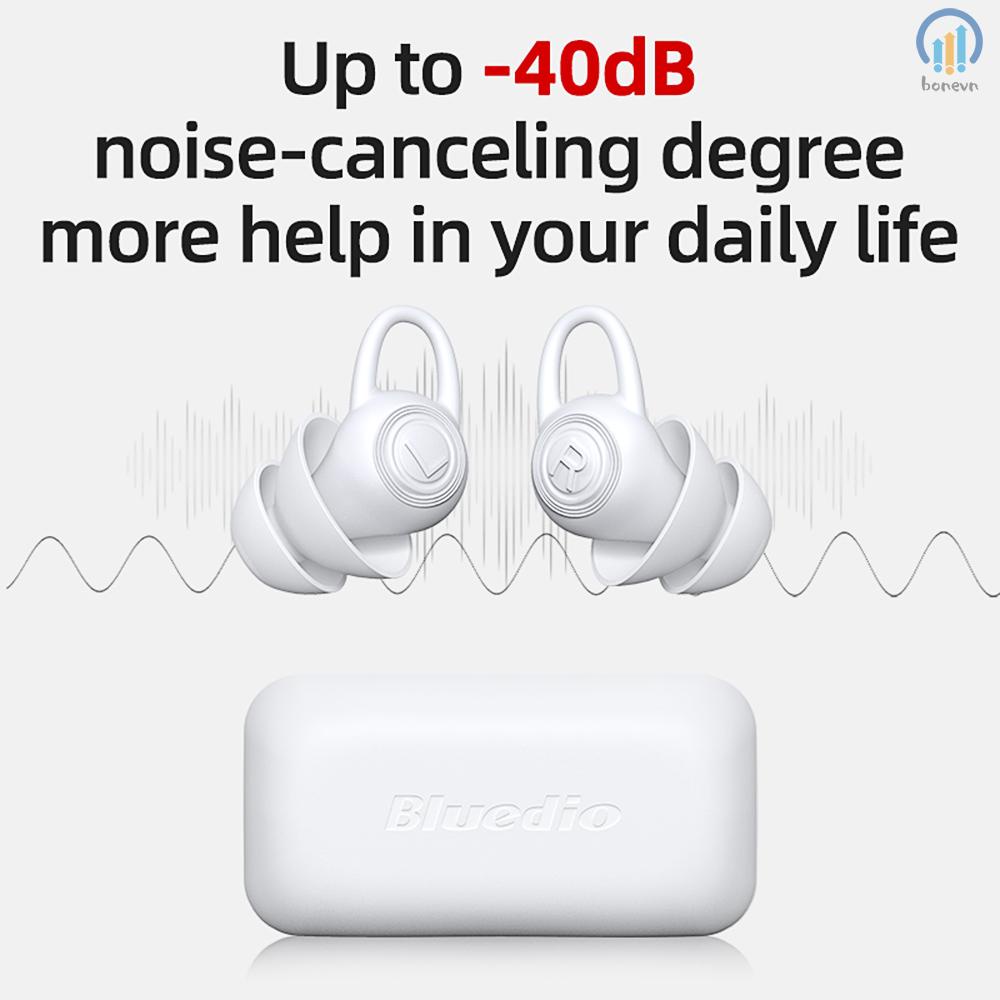 Bluedio NE Silicone Earplugs -40dB Noise Reduction Sound Insulation Ear Protection for Better Sleep and Swimming