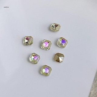 ✿ bộ 10 hạt đá đính trang trí móng tay charms