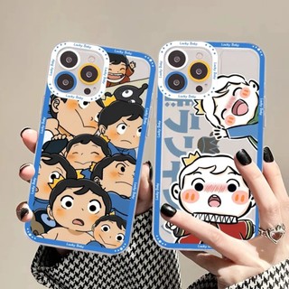 Ốp lưng iphone cạnh vuông Bojji Collage series anime Ousama Ranking 8plus/x/xs/11/12/pro/max/plus/promax