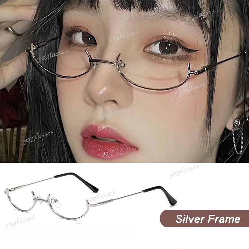 Mới Kính Không Gọng Kim Loại Thời Trang Dành Cho Nam Và Nữ
