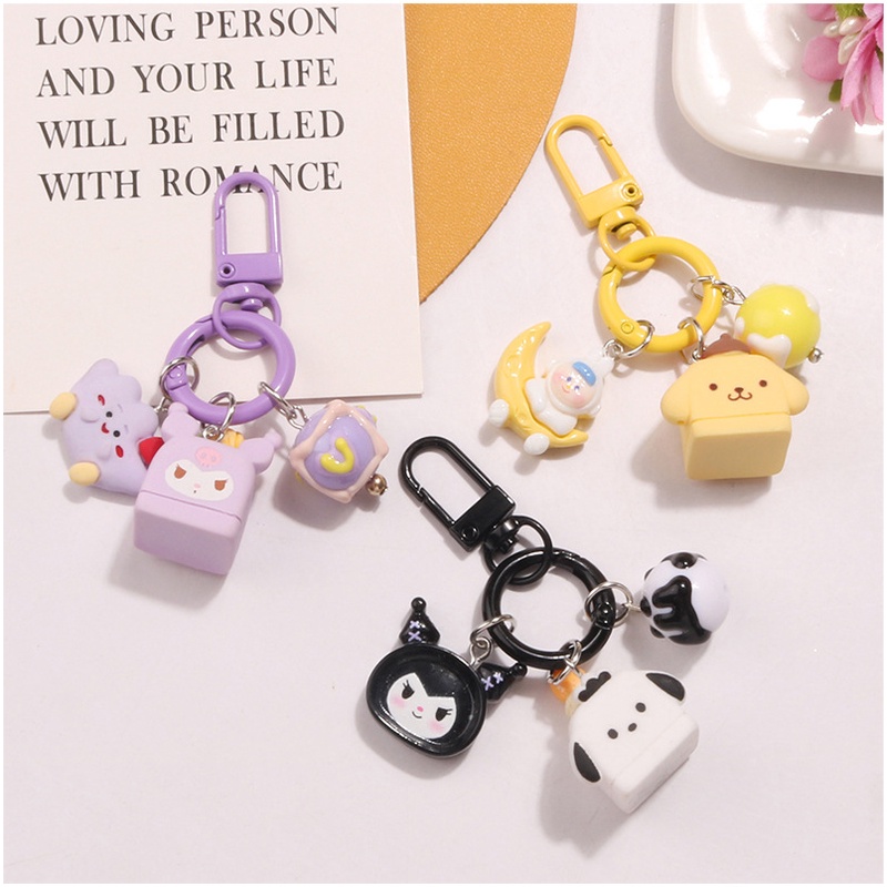 Hoạt Hình Móc Khóa Hình sanrio kuromi melody Dễ Thương