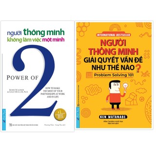 Sách combo người thông minh giải quyết vấn đề như thế nào + người thông minh không làm việc một mình - first news