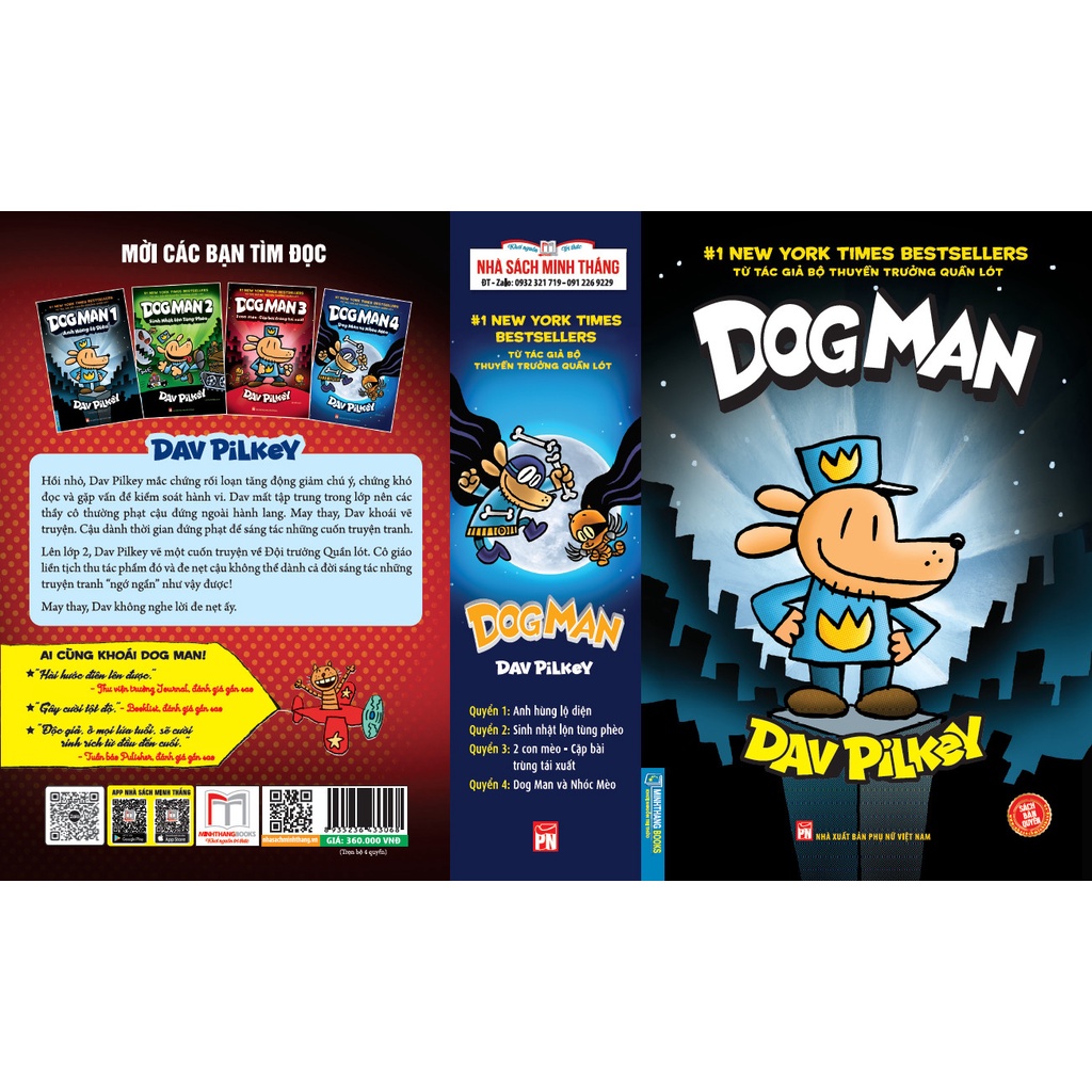 Sách Boxset Dog Man Trọn Bộ