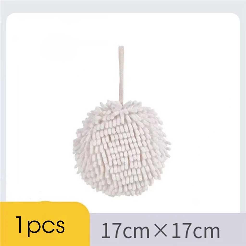 Khăn Lau Tay Bằng Sợi microfiber Mềm Mại Thấm Hút Nước Nhanh Khô Kèm Móc Treo Tiện Dụng Cho Nhà Bếp / Phòng Tắm