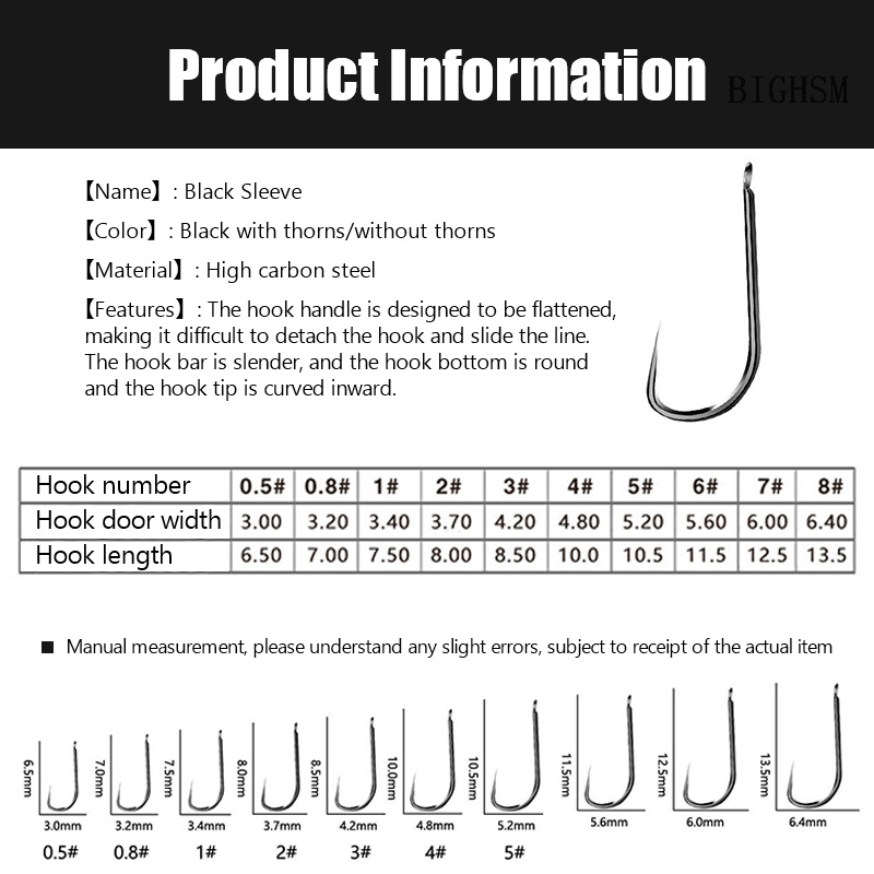 Bộ 50 Móc Câu Cá Bằng Thép carbon Mới 50 Cái